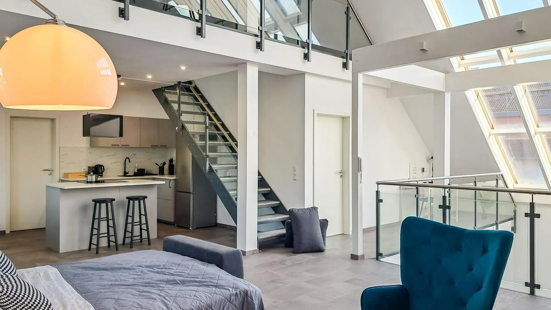 Apartamento Vivo Frankfurt Flughafen Loft Fuer 8 Kelsterbach